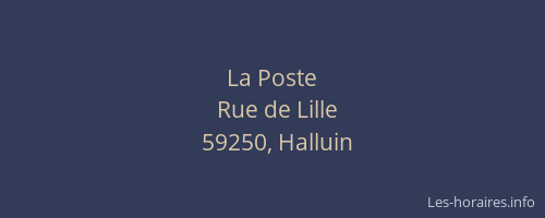 La Poste