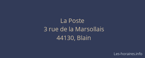 La Poste