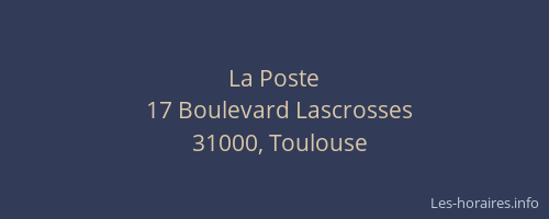 La Poste