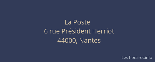 La Poste