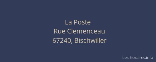 La Poste