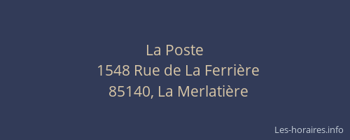 La Poste