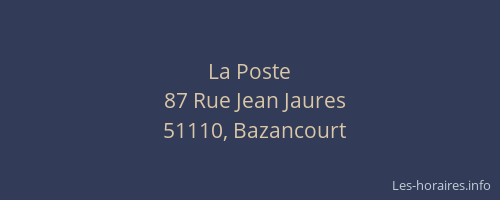 La Poste