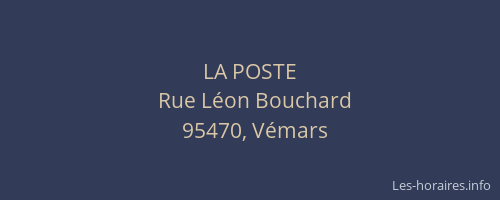 LA POSTE