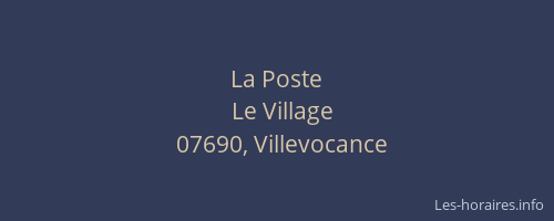 La Poste