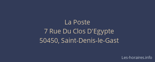 La Poste