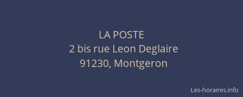 LA POSTE