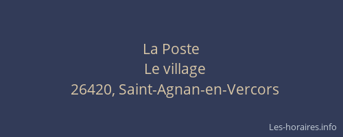 La Poste