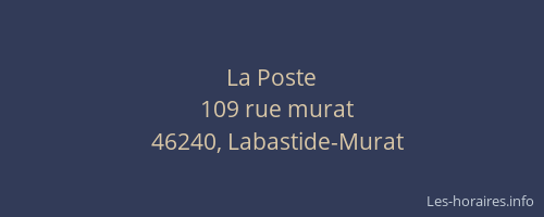 La Poste