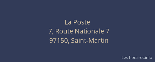 La Poste