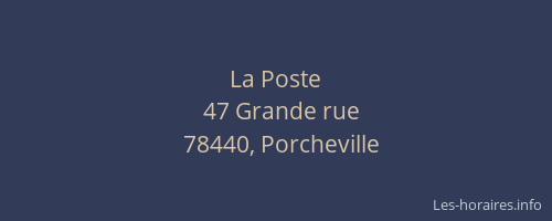 La Poste