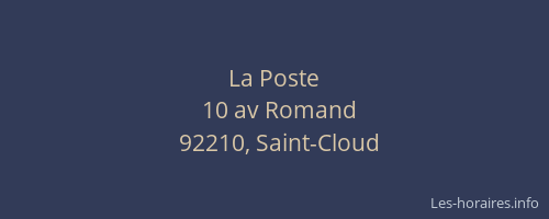 La Poste