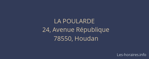 LA POULARDE