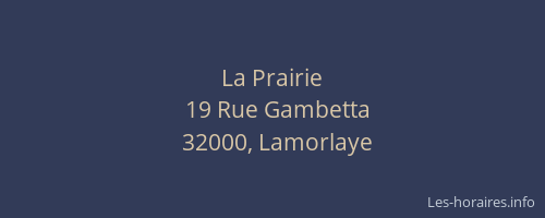 La Prairie