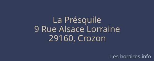 La Présquile