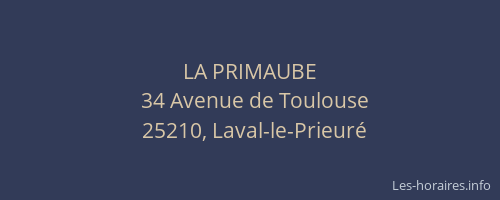 LA PRIMAUBE