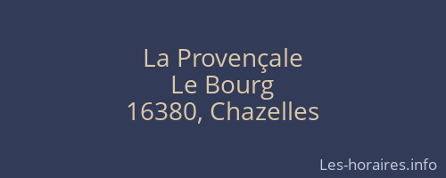 La Provençale
