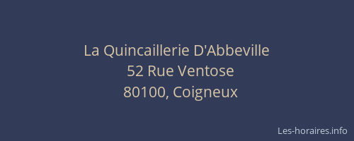 La Quincaillerie D'Abbeville