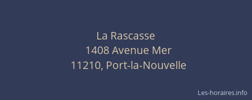 La Rascasse