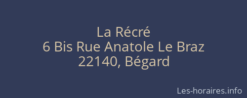 La Récré