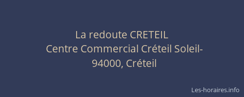 La redoute CRETEIL
