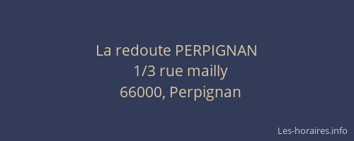 La redoute PERPIGNAN