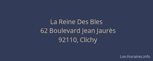 La Reine Des Bles