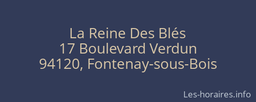 La Reine Des Blés