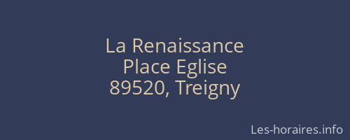 La Renaissance