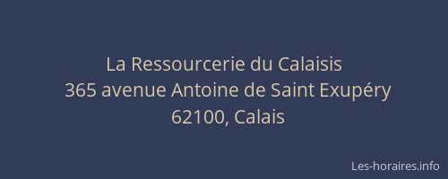 La Ressourcerie du Calaisis
