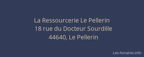 La Ressourcerie Le Pellerin