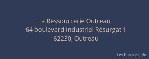 La Ressourcerie Outreau