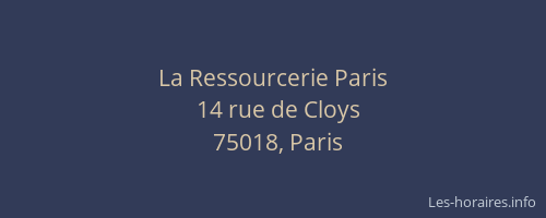 La Ressourcerie Paris