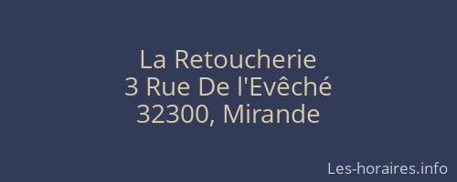 La Retoucherie