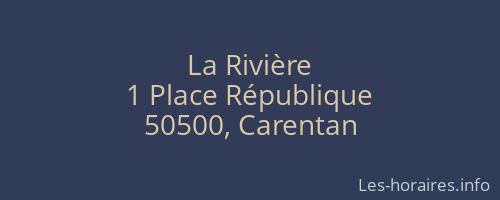La Rivière