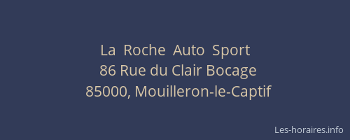 La  Roche  Auto  Sport