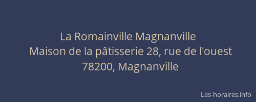 La Romainville Magnanville