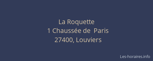 La Roquette