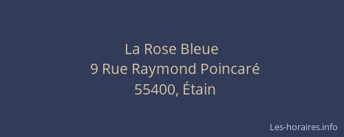 La Rose Bleue