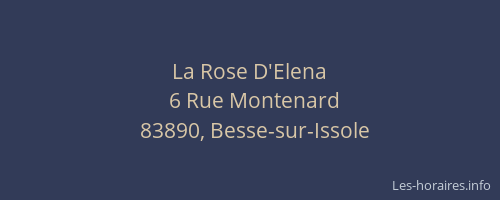 La Rose D'Elena