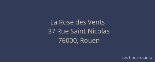 La Rose des Vents