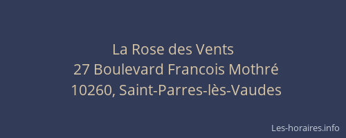 La Rose des Vents