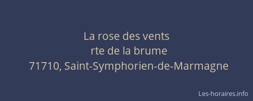 La rose des vents