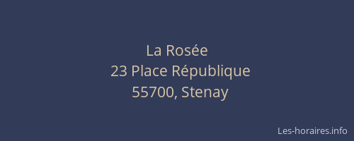 La Ros&eacute;e