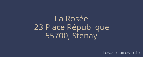 La Rosée