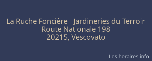 La Ruche Foncière - Jardineries du Terroir