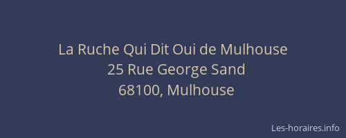 La Ruche Qui Dit Oui de Mulhouse