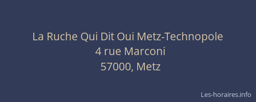 La Ruche Qui Dit Oui Metz-Technopole