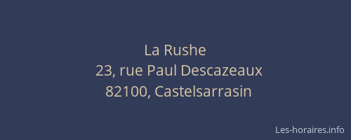 La Rushe