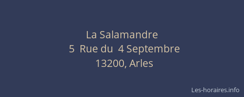 La Salamandre